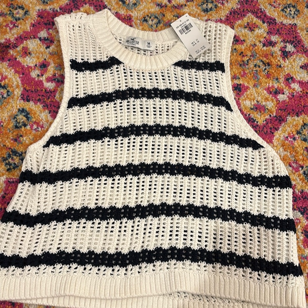 Hollister knit tank top new with tags